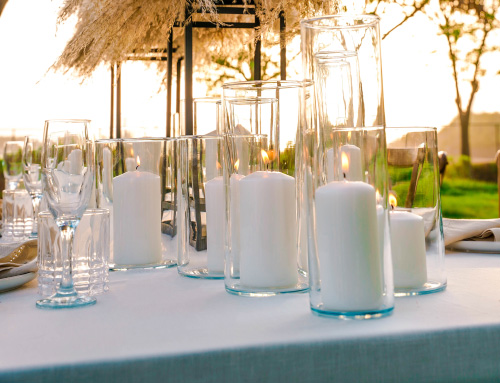 candles design setup events abudhabi dubai