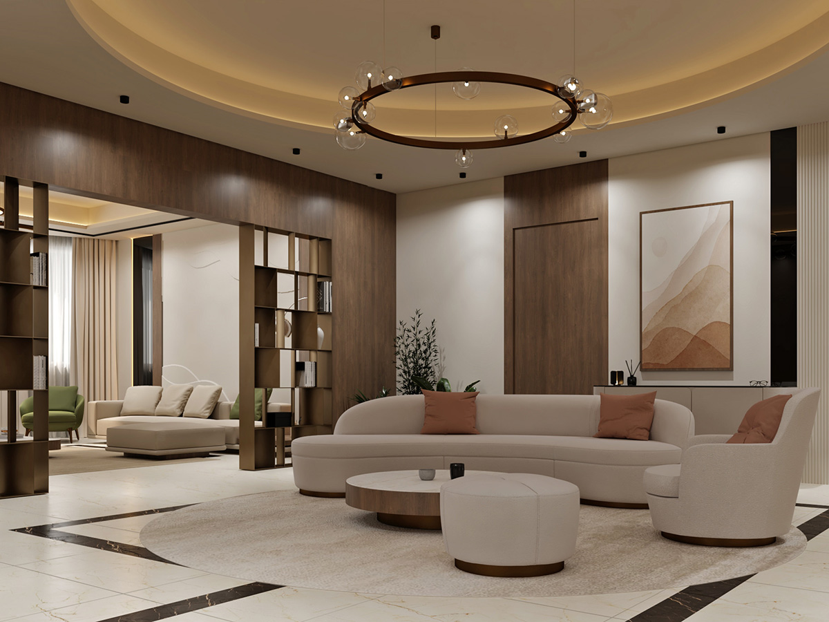 living room modern interior design luxury abudhabi dubai