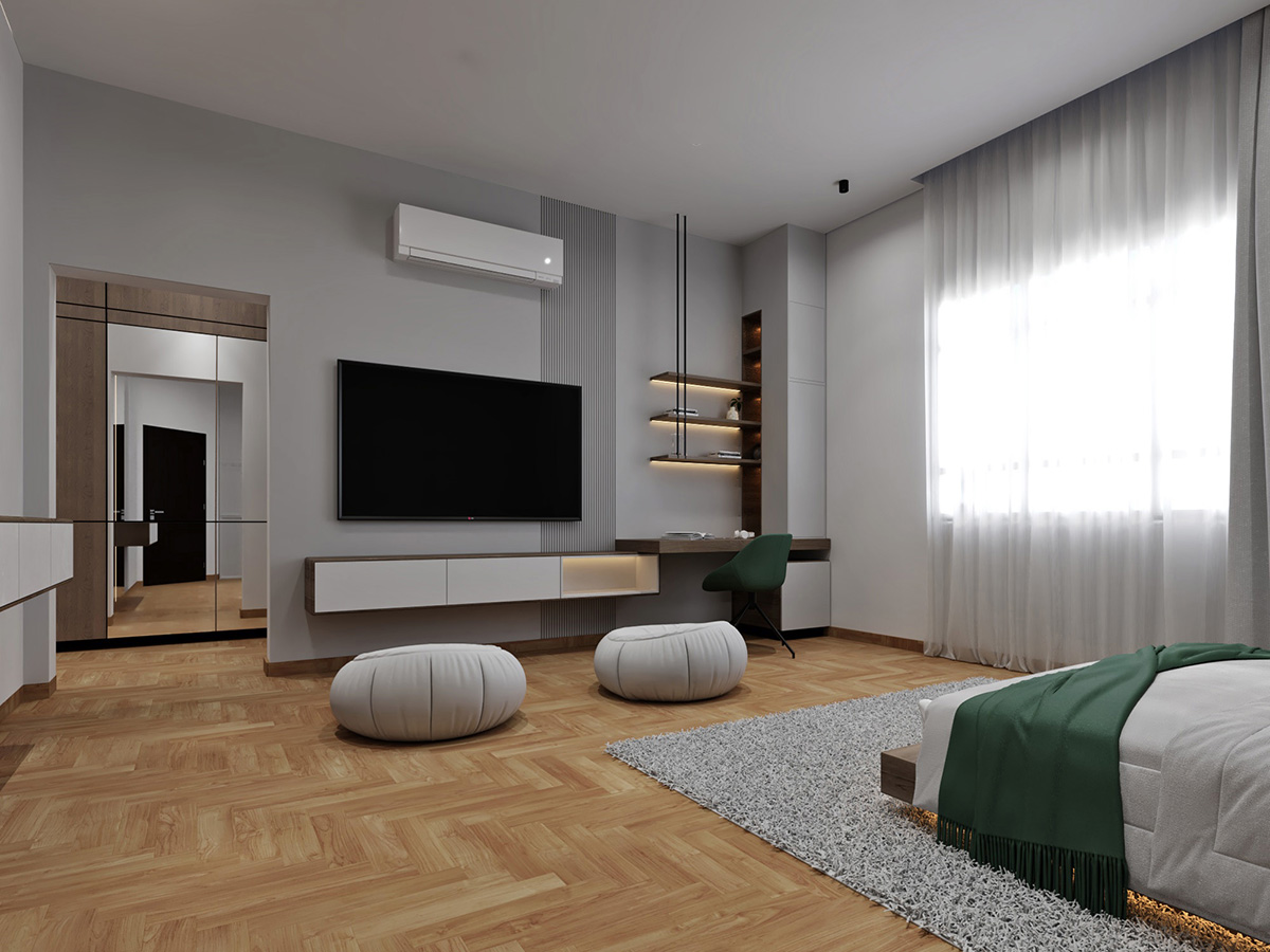 modern boy bedroom interior design style abudhabi dubai