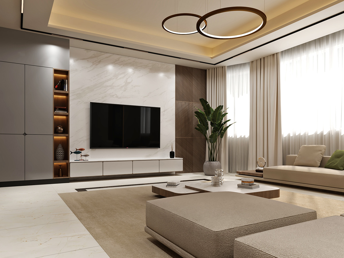 modern luxury decore interior design living room abudhabi dubai